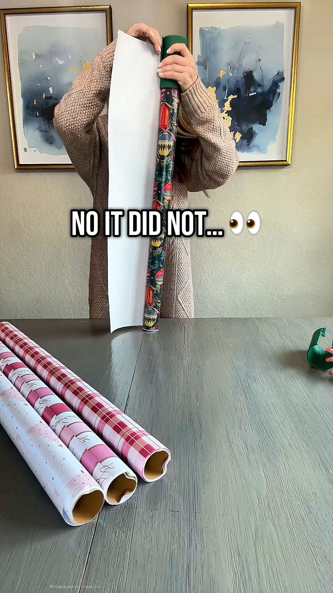 Wrapping paper hacks / paper cutter / gift wrapping / life hacks / home hacks / wrapping hack / Little Elf gift wrap cutter

Amazon finds 

#LTKHoliday #LTKCyberWeek #LTKmomlife