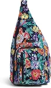 Vera Bradley Women's Cotton Medium Sling Backpack | Amazon (US)