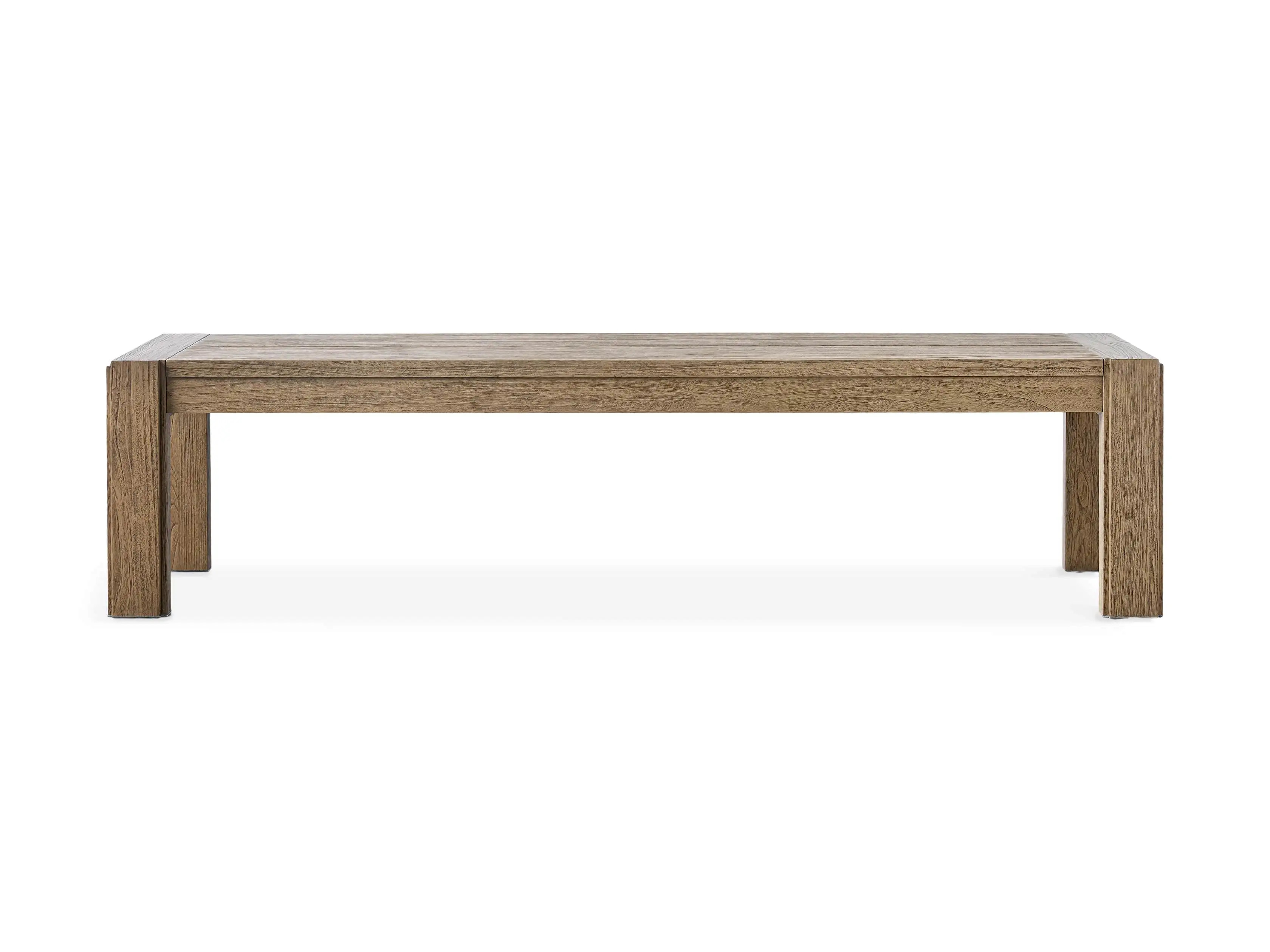 Canyon Outdoor Dining Bench | Arhaus | Arhaus