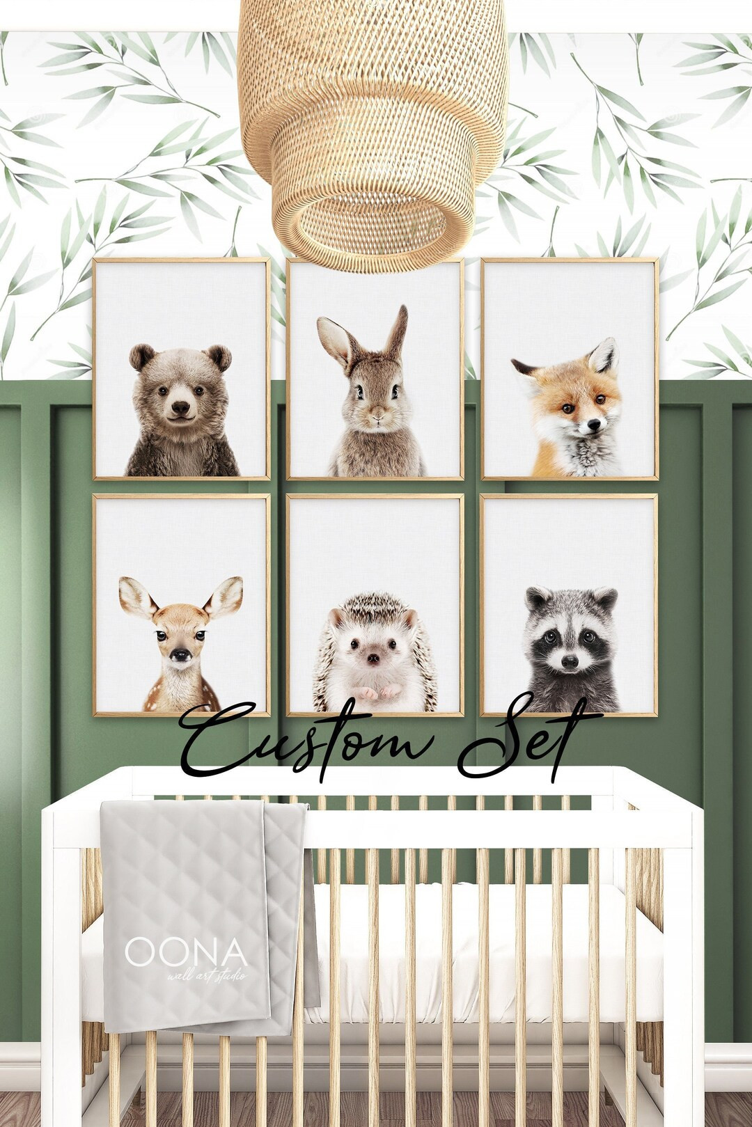 Woodland Nursery Prints Woodland Animal Prints Nursery Animal - Etsy | Etsy (US)