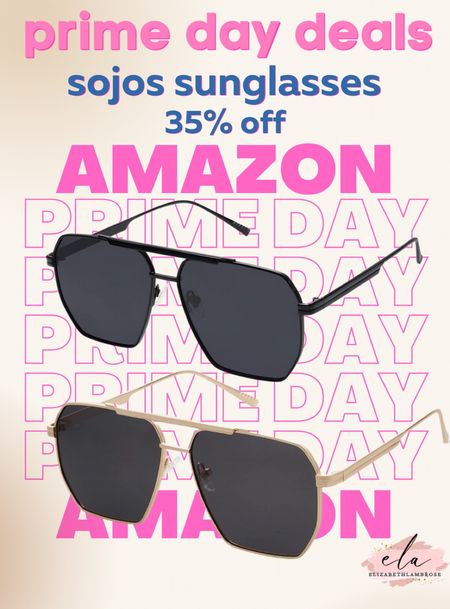 AMAZON PRIME DAY
SOJOS sunglasses on sale!!
These are so cute and so affordable right now! These sunnies go with literally anything!!
I wear them everywhere!!
They have multiple colors to choose from too!

#amazon #sunglasses #beauty #primeday #deals #sale #steal #sunnies #beach #travel #purse  

#LTKtravel #LTKxPrimeDay #LTKbeauty