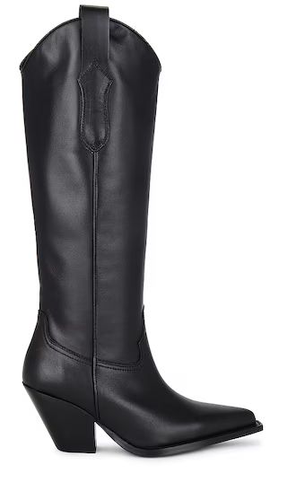 Tall Western Boot in Black | Revolve Clothing (Global)