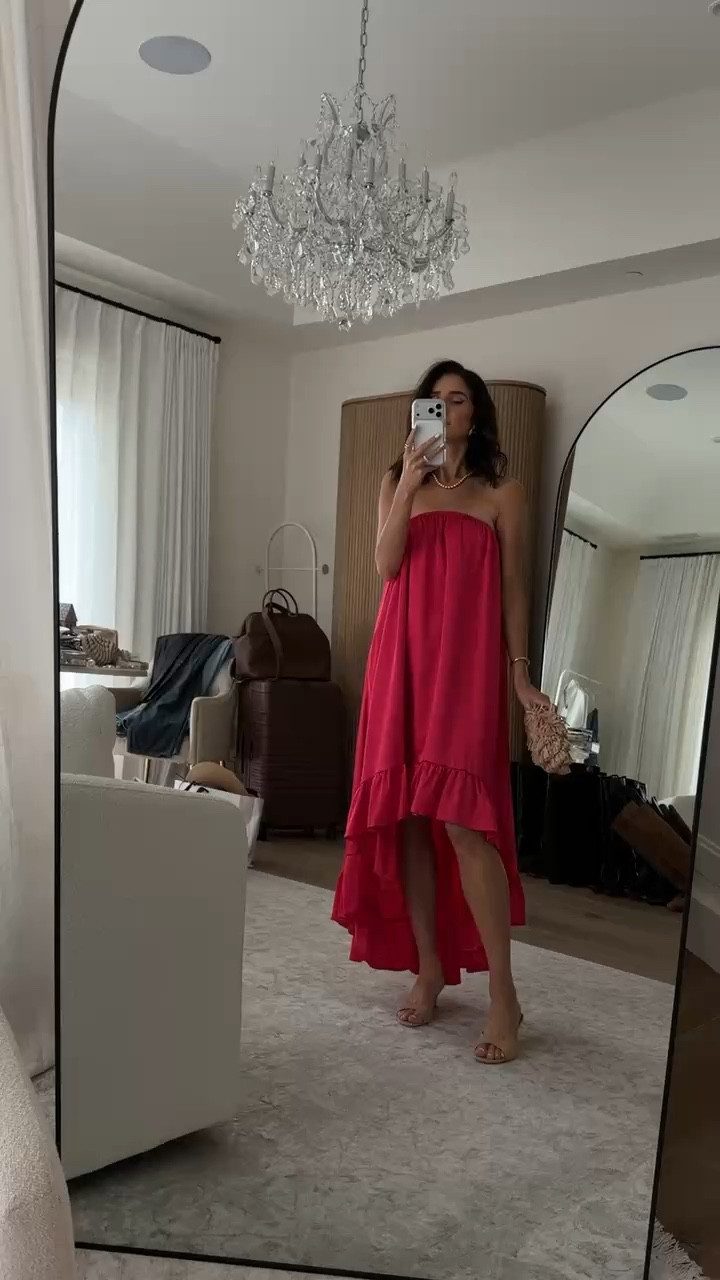 This is definitely a shock to my wardrobe but I absolutely love the pop of color especially for vacation. I’m just shy of 5-7” wearing the size small #stylinbyaylin #amazondress 

#LTKTravel #LTKootd #LTKgrwm