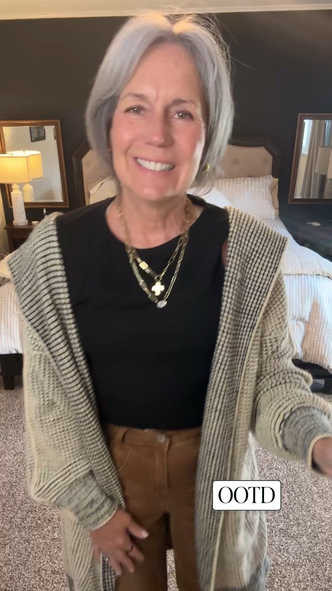 Sunday Funday!  This is what I am wearing. My new fitted elevated tank, a cozy cardigan and comfy stretchy jeans. The perfect Sunday vibe  and the cardigan is on sale today!
Wearing a 4 in the jeans and a small in the tank and cardigan. 

#ootd #ootdstyle #outfitinspo #outfitideas #whatiwore #styleinspo #fashioninspo #dailyoutfits #casualchic #effortlessstyle #classicstyle #streetstyle
#neutralstyle #elevatedbasics #springoutfits #springstyle 
#howtostyle #styletips #wearitloveit
#over40style #midlifestyleblogger

#LTKOver40 #LTKootd #LTKSaleAlert