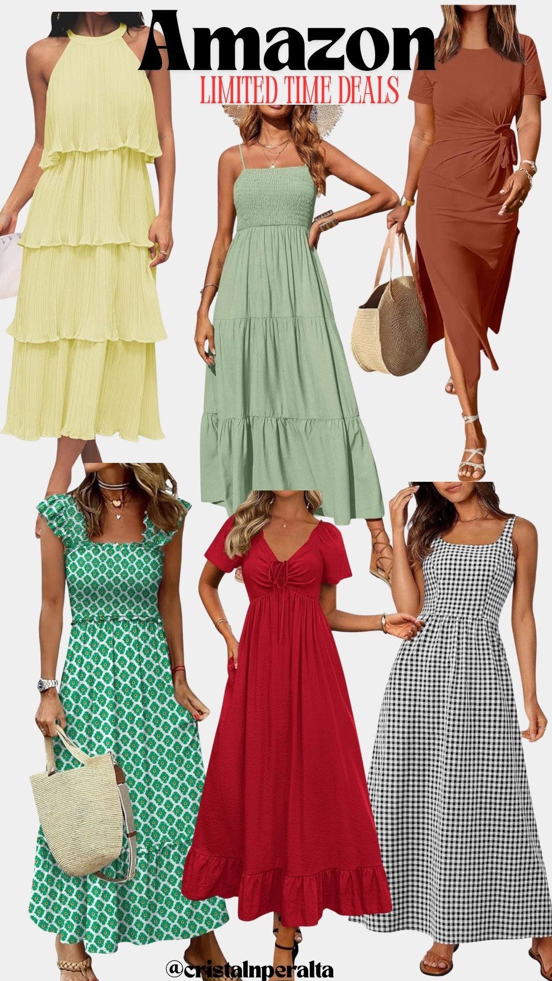 Maxi Dresses From Amazon 👗 
Limited time deals 🤩

#amazon #prime #deals #amazonfinds #dress #cristalnperalta

#LTKFindsUnder50 #LTKStyleTip #LTKSaleAlert