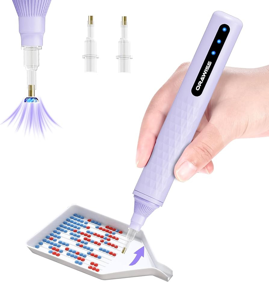 Electric Diamond Painting Pen, Diamond Art Vacuum Pen Cordless | Rechargeable | Lightweight & Qui... | Amazon (US)