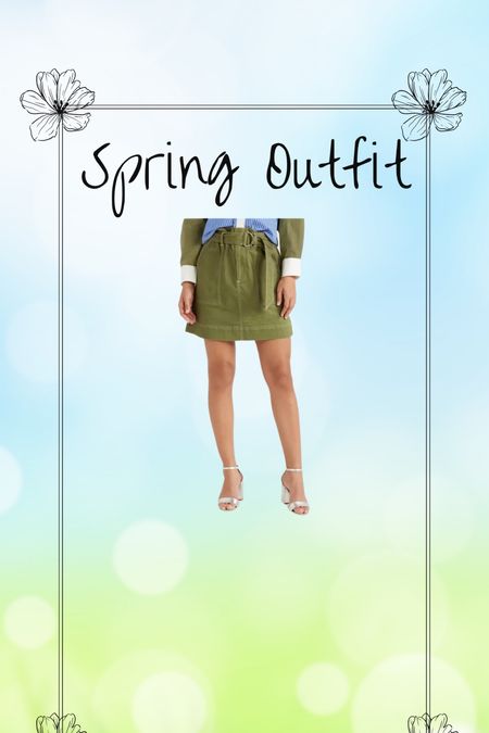 Spring outfit 
Paperbag skirt 



#LTKstyletip #LTKworkwear #LTKfindsunder50