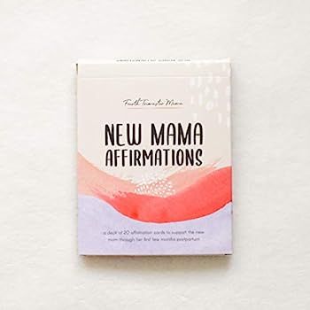 New Mama Affirmations - A Warm and Vibrant Deck of 20 Uplifting Postpartum Affirmation Cards to Supp | Amazon (US)