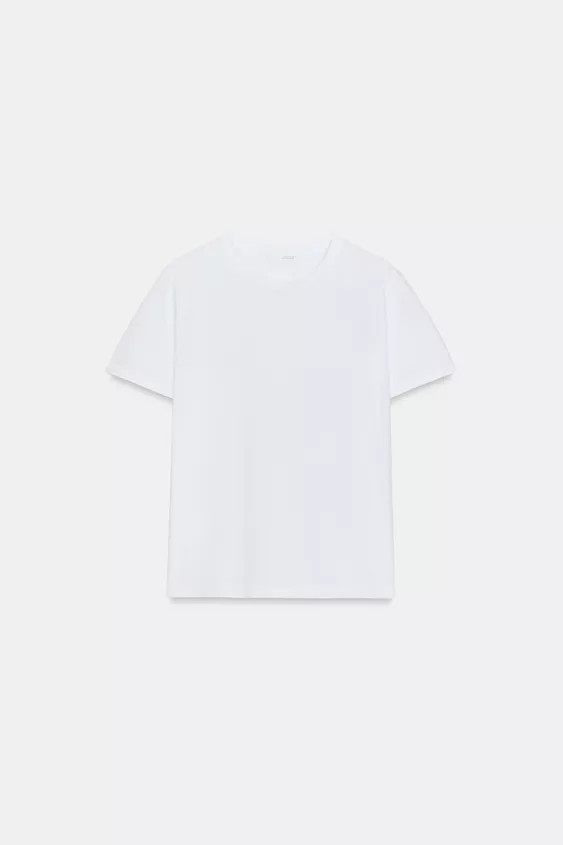 RUSTIC COTTON T-SHIRT | Zara US