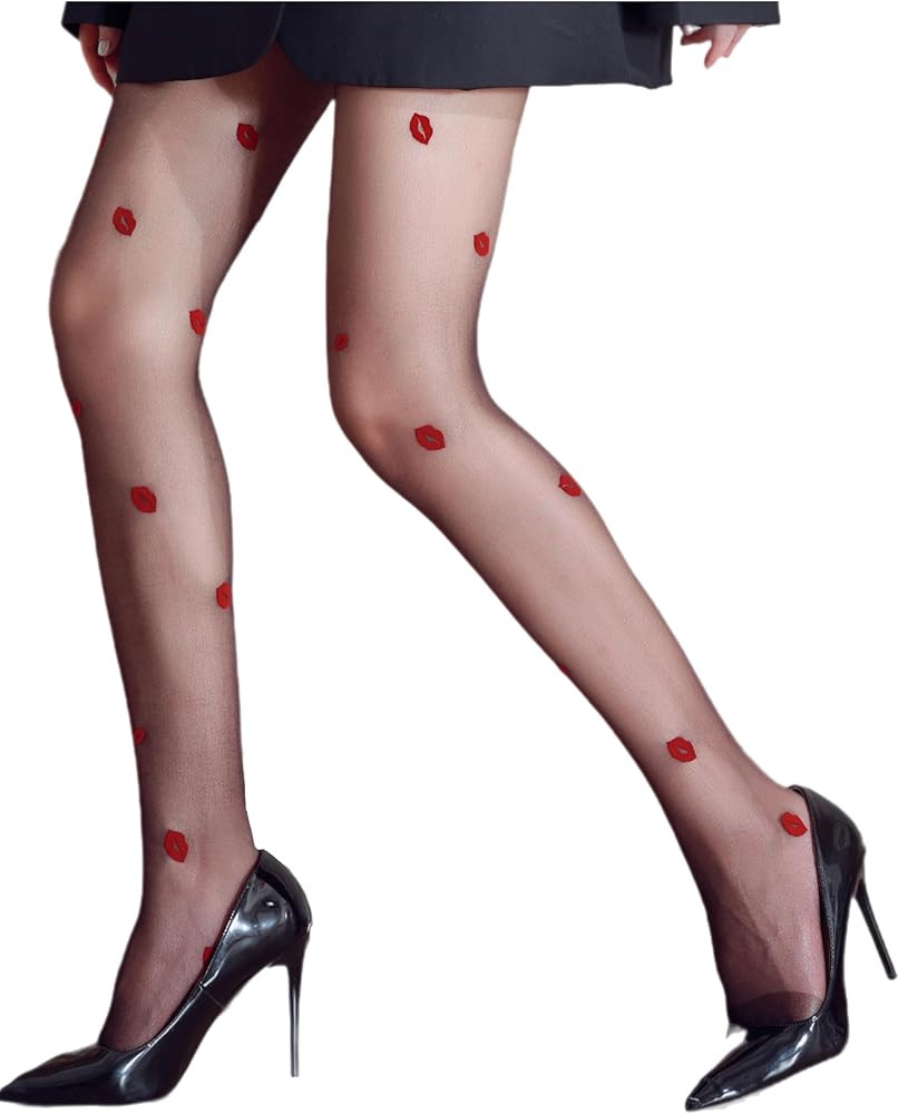 Sahabowi Women Tights, Sheer High Waist Pantyhose, Vintage Control Top Stockings, Siwa9 | Amazon (US)