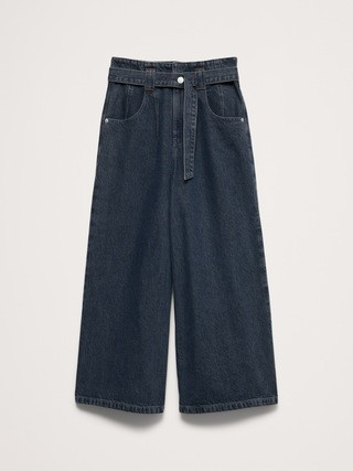 Ultra-High Rise Lightweight Culotte Jean | Banana Republic (US)