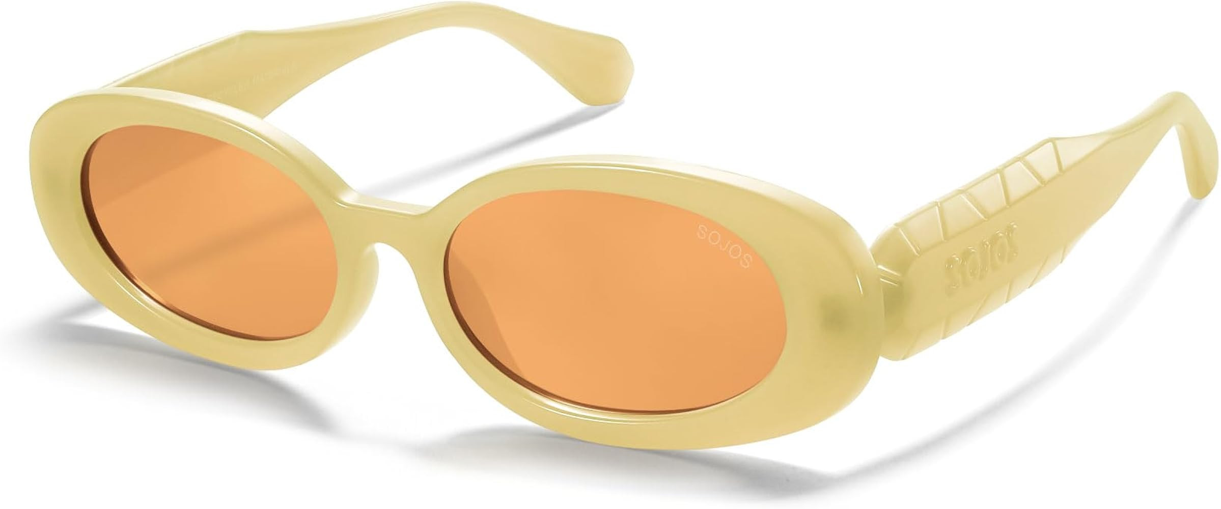 SOJOS Ocean Collection Retro Oval Polarized Sunglasses for Women Men Vintage Recycled Plastic Fra... | Amazon (US)