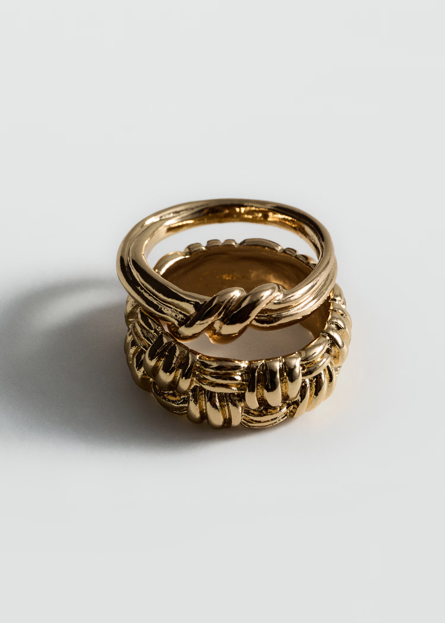 Set of combination rings - Women | MANGO USA | Mango (US/MX/AU)