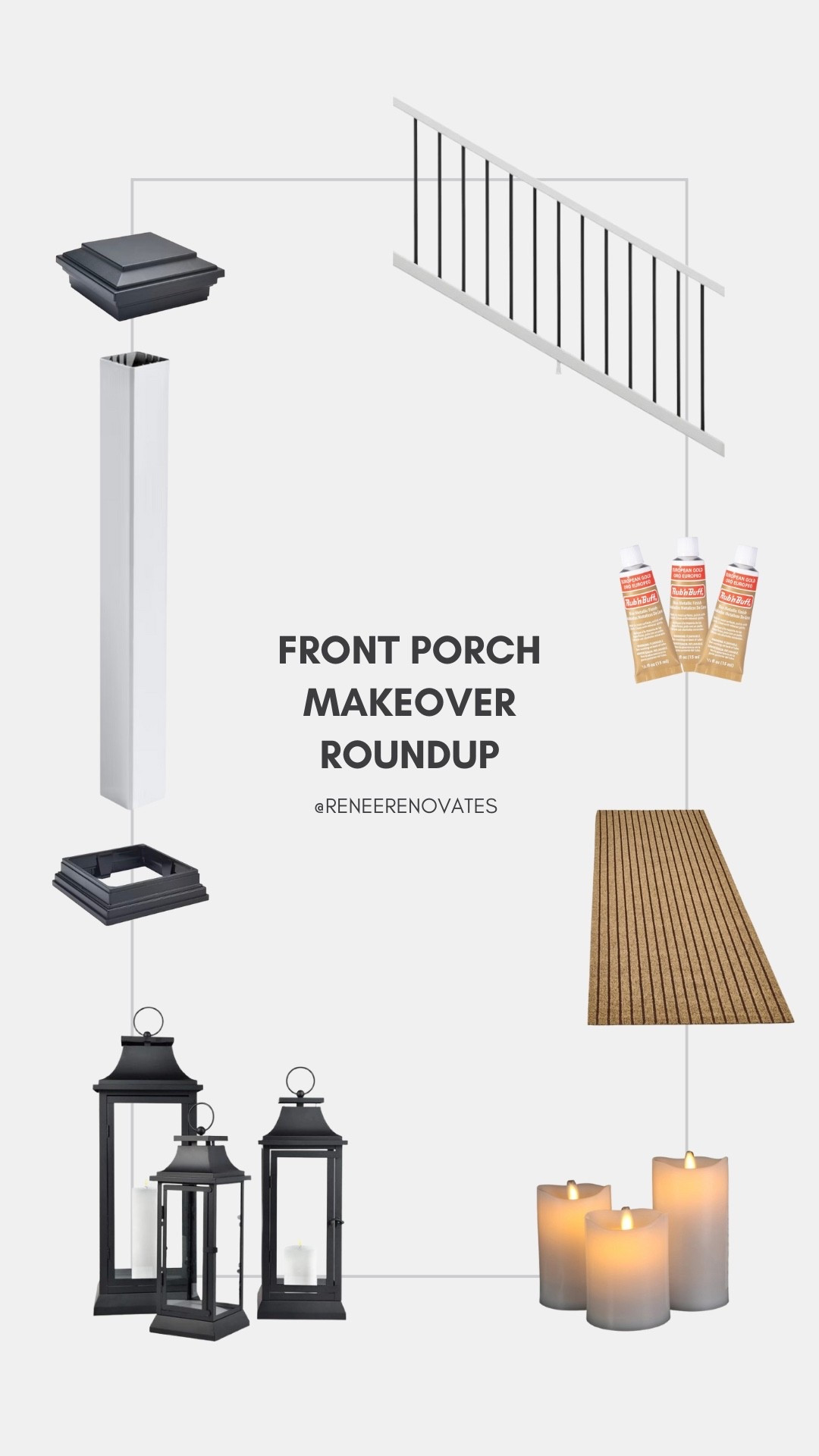 Materials and supplies from my front porch makeover!

#LTKHome