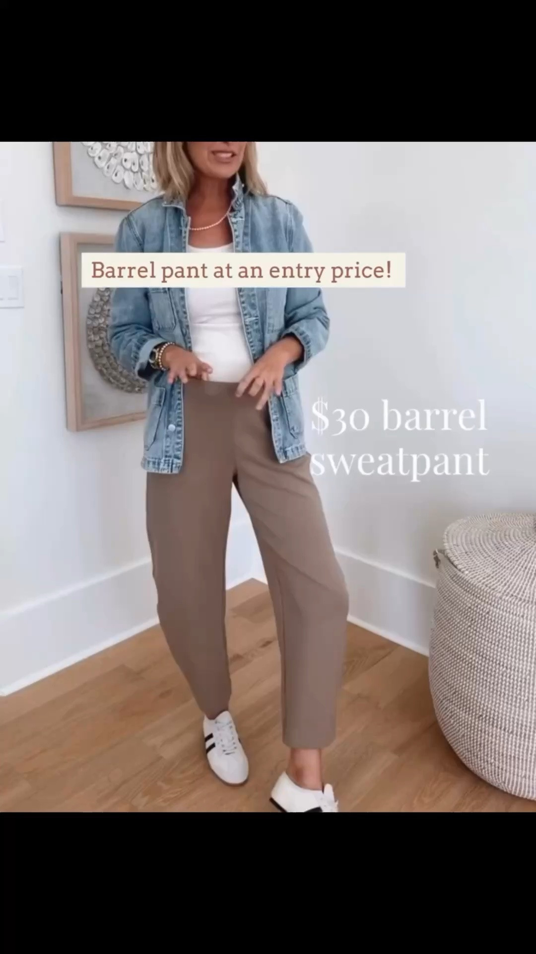 Barrel pants outfit 🙌🏻🙌🏻

#LTKSeasonal #LTKootd #LTKTravel