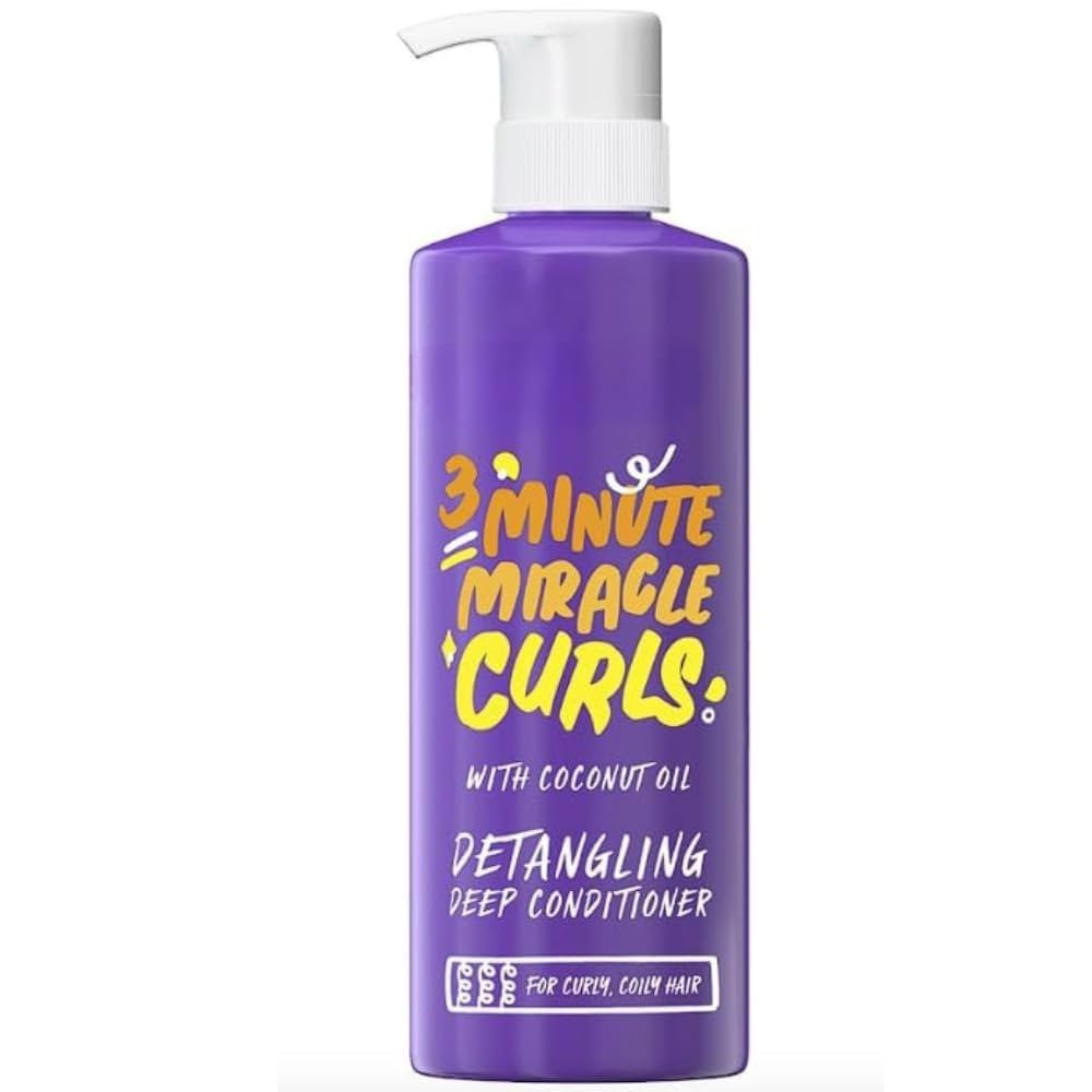 Newly Minute Miracle Curls Conditioner, All Hair Types, Paraben Free, 16 fl oz (Pack of 1) | Amazon (US)