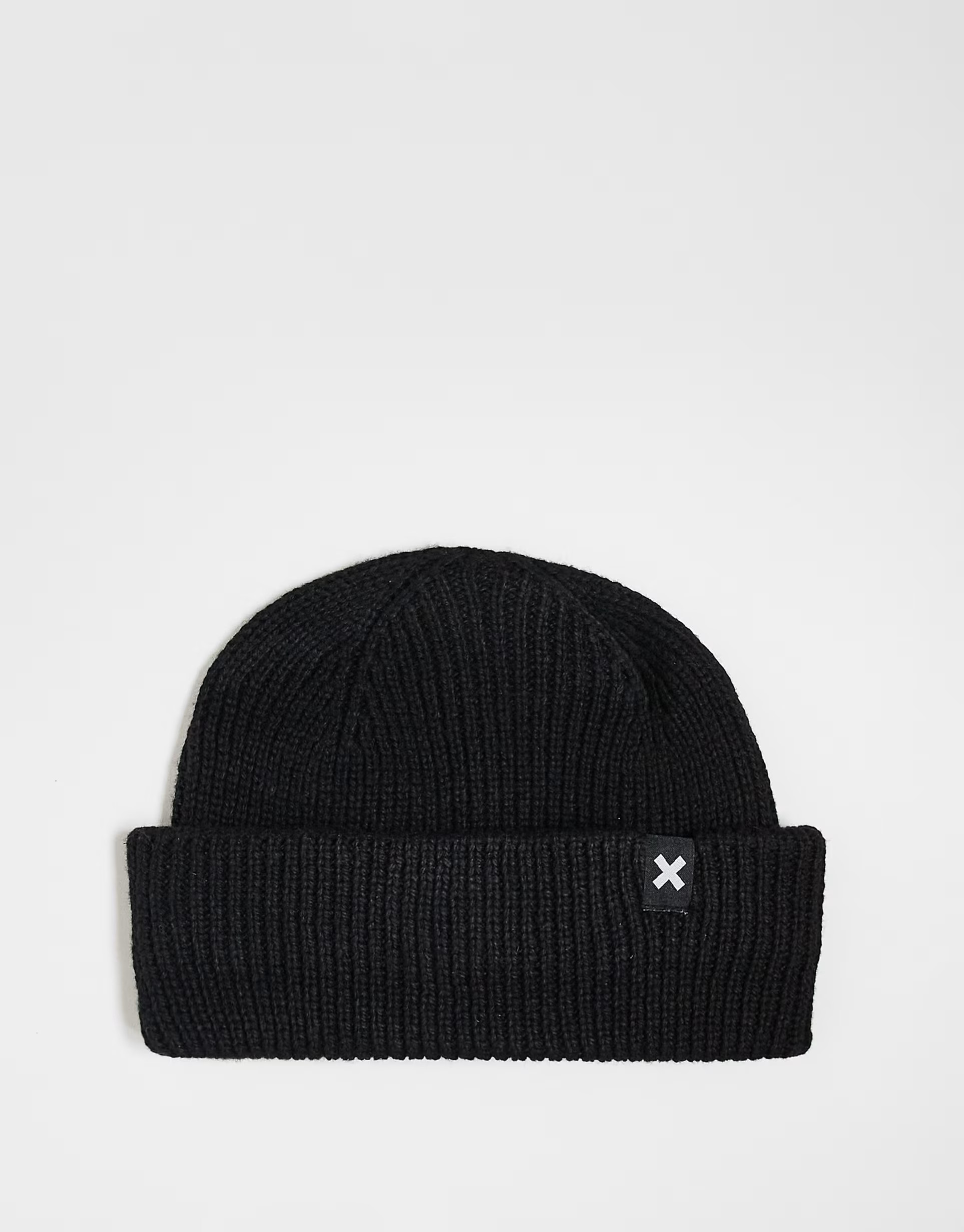 COLLUSION logo fisherman beanie in black | ASOS (Global)