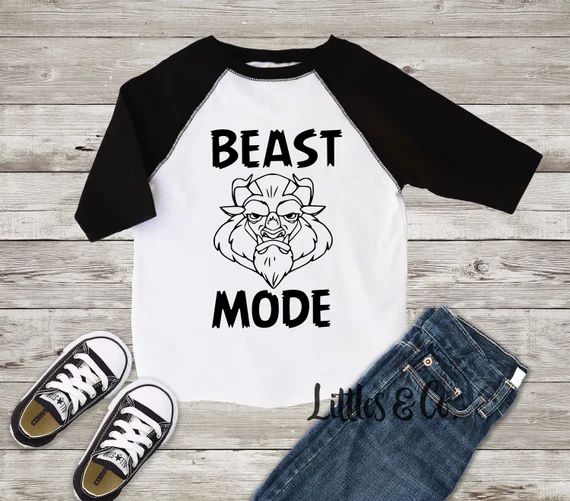 Beast Mode Disney Toddler Boy Clothes / Beast Mode Shirt / Big Brother / Tough Guy / Back To School  | Etsy (US)