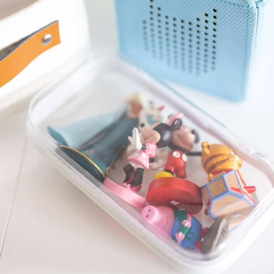 Maple & Lark Bliss Bins - Hard Sided Clear Zipper Case for Storage - Professional-Grade Plastic C... | Amazon (US)