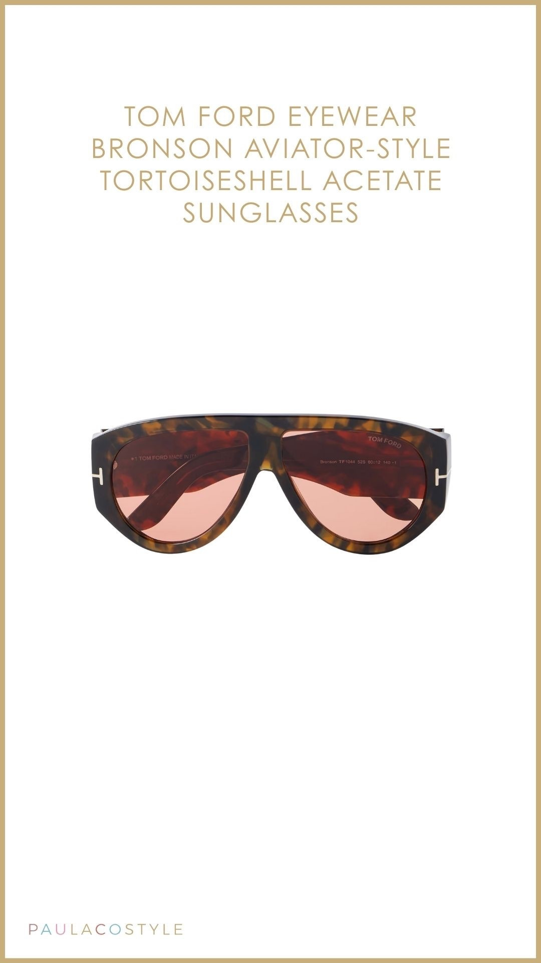 TOM FORD - Bronson aviator style sunglasses 

#LTKStyleTip #LTKFallSale