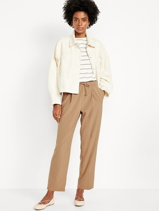 High-Waisted Billie Straight Trouser | Old Navy (US)