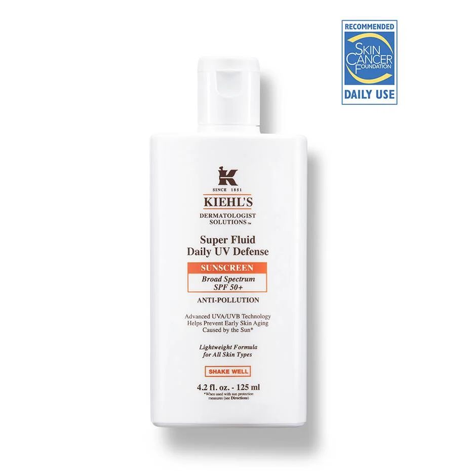 Super Fluid UV Defense Daily Facial Sunscreen SPF 50+ | Kiehl's