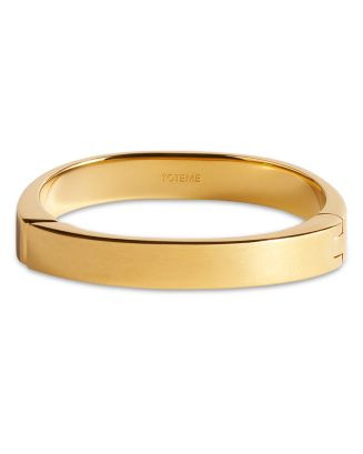Signature Bangle Bracelet in 18K Gold Plated | Bloomingdale's (US)