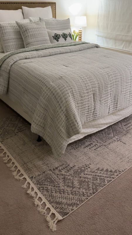 Guest room set up
Woven rug
Jute rug
Home decor
Farmhouse decor
Minimal decor

#LTKhome