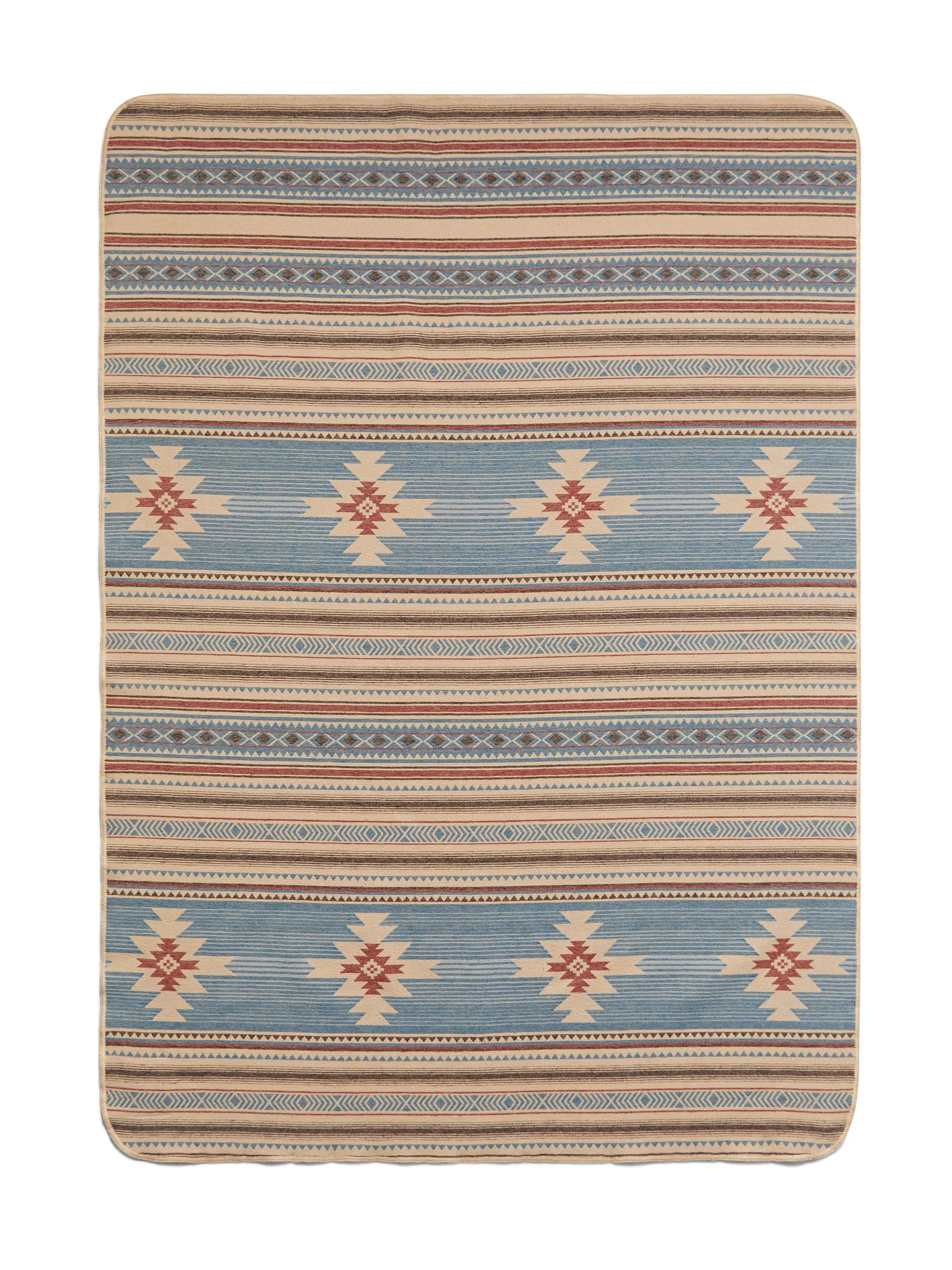 Doug Good Feather Recycled High Pile Fleece Blanket | Faherty