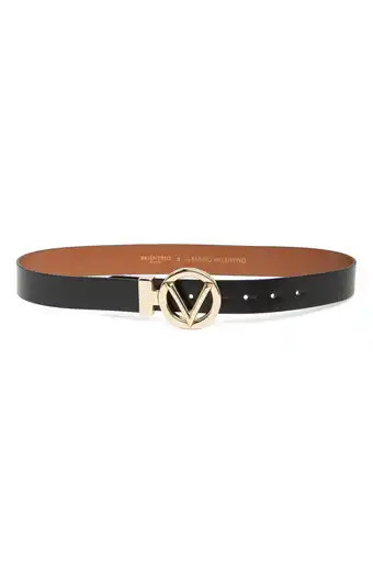 VALENTINO BY MARIO VALENTINO Baby Logo Leather Belt | Nordstromrack | Nordstrom Rack