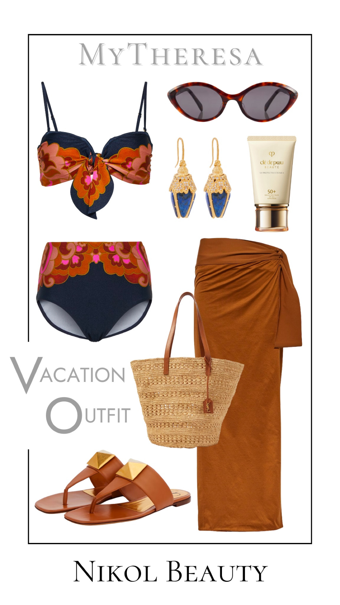 Spring Break vibes with this Mytheresa vacation inspo!  Embrace the sun in style with a blue and brown swimsuit and sarong. #Mytheresa #VacationFinds  #VacationOutfit #SpringBreak #BlueAndBrown #Swimwear



#LTKswim #LTKstyletip #LTKSeasonal