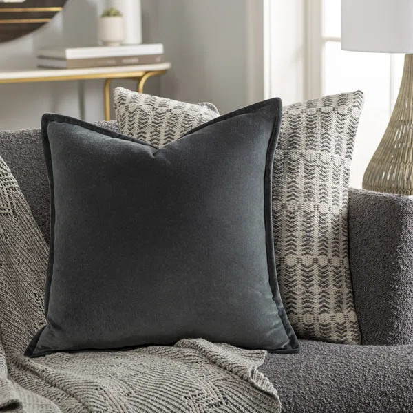 Edgar 100% Cotton Throw Pillow | Wayfair North America