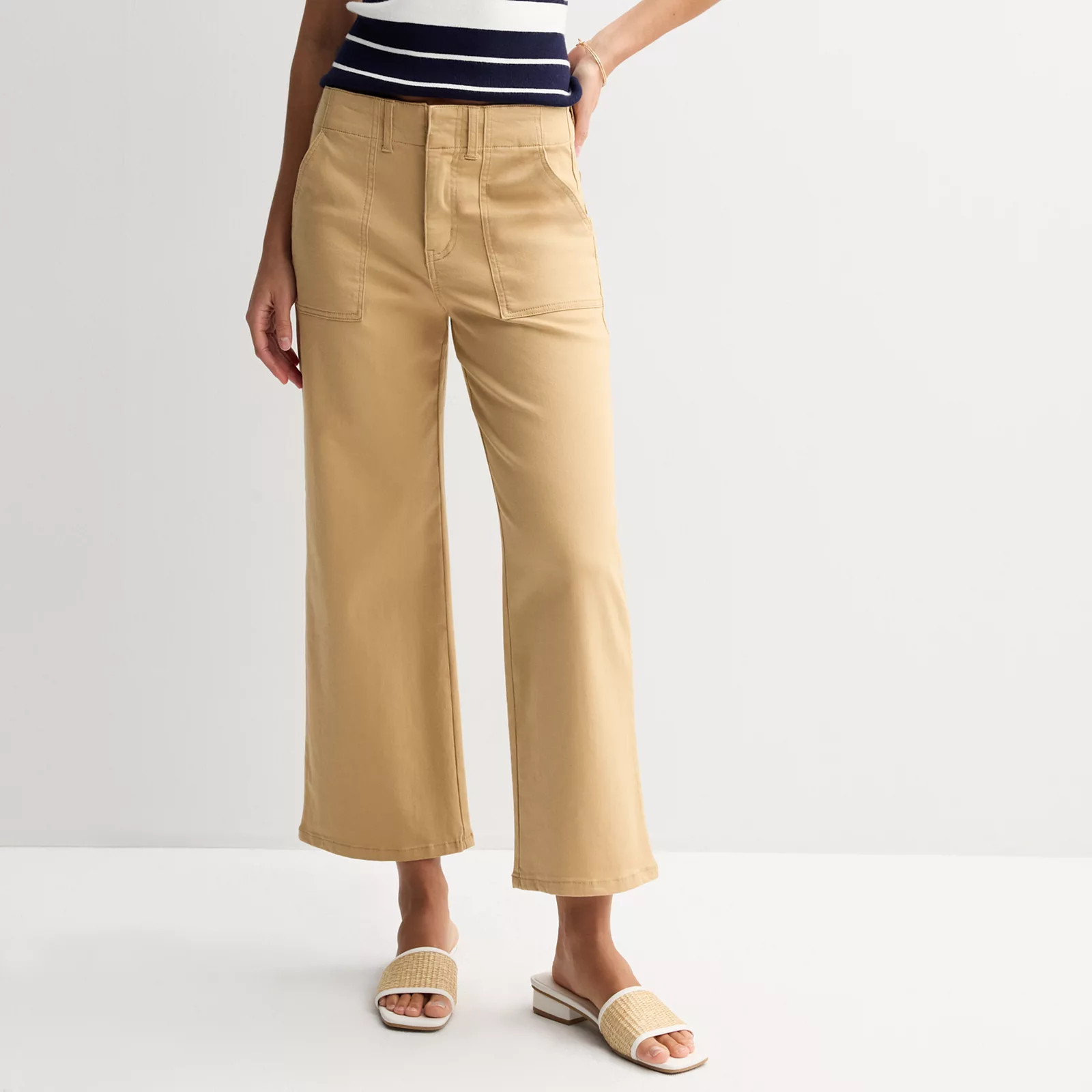 Women's Draper James Flat Front Wide Leg Pants | Kohl's
