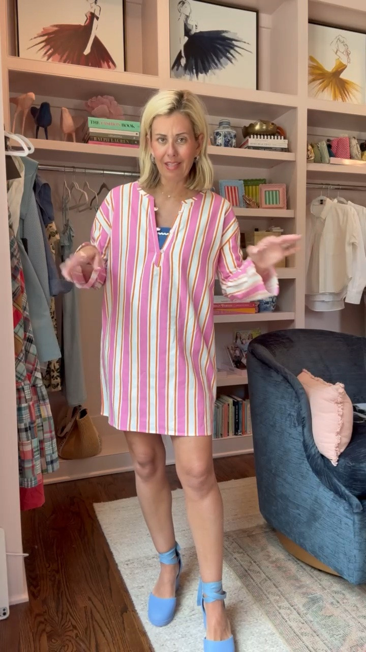 Oh how I love this cover-up from target! It even comes in the matching swimsuit. I’m in XS and 8 espadrilles.