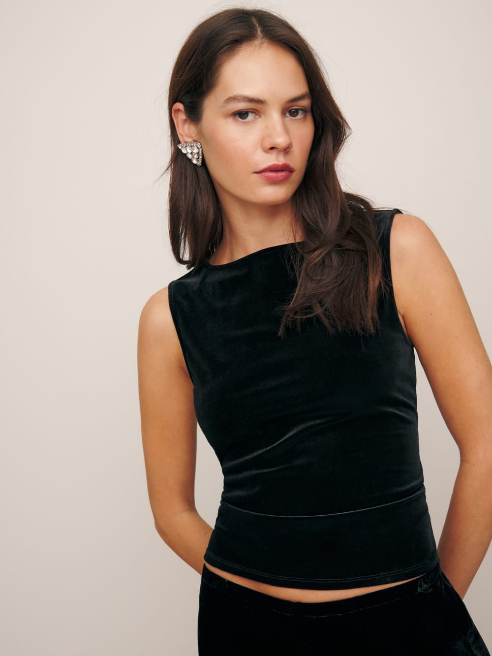 Dusk Knit Top | Reformation (Global)