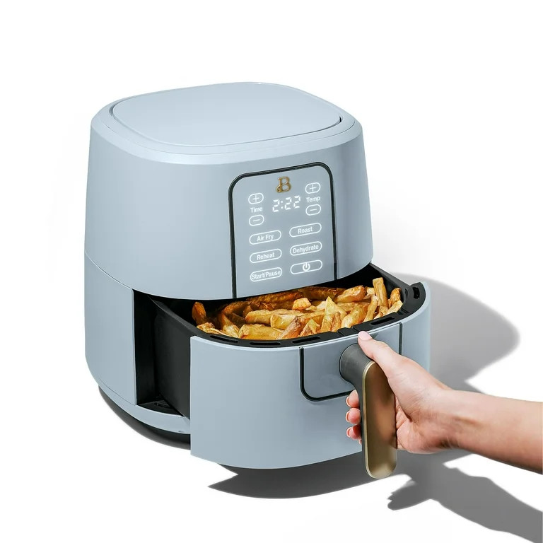 Beautiful 6 Qt Air Fryer with TurboCrisp Technology, Cornflower Blue by Drew Barrymore | Walmart (US)