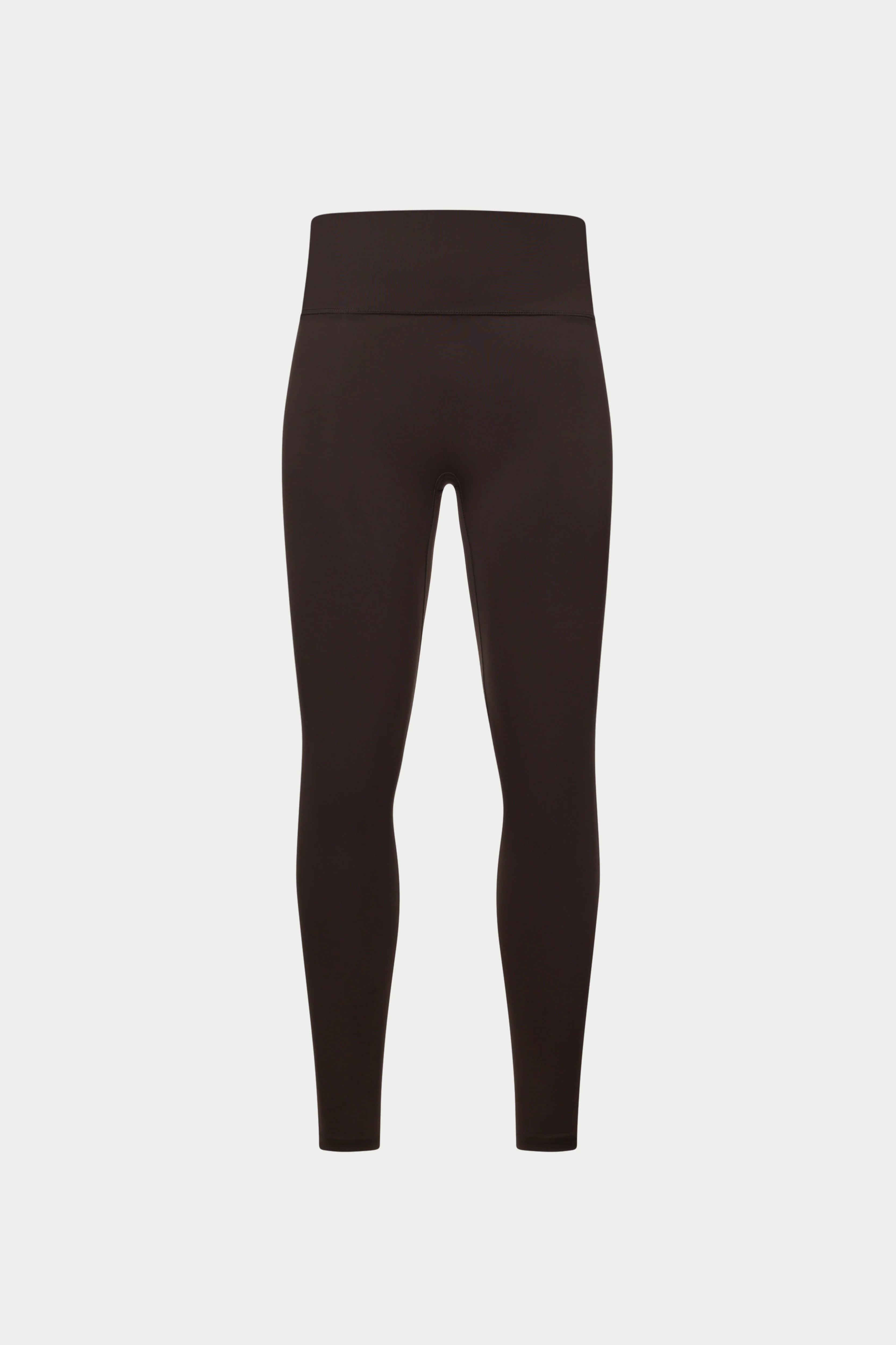 Sculpting Stretch Emblem Leggings - Chocolate | The Couture Club