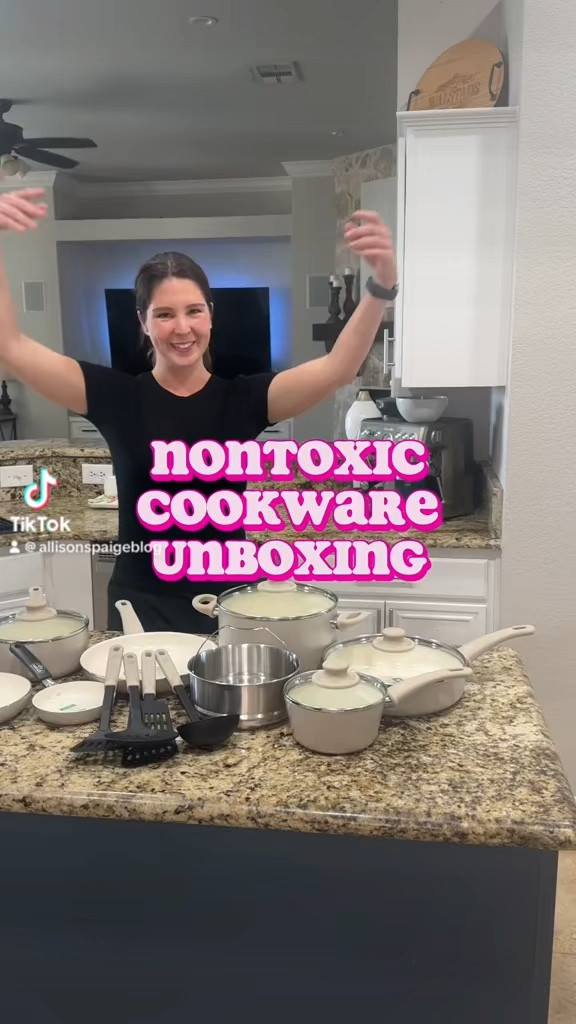 Favorite nontoxic cookware 
Nontoxic cookware ceramic cookware nontoxic pots and pans nontoxic pans clean cookware clean pots and pans ceramic pots ceramic pans 

#LTKfindsunder100 #LTKhome #LTKVideo