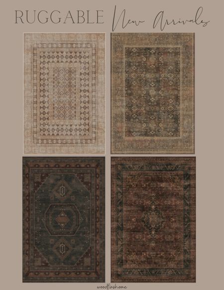 Area rugs 
Ruggable rugs 

#LTKhome