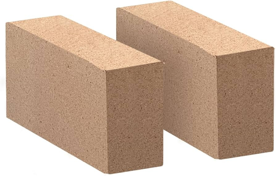 Fire Bricks, Woodstove Firebricks, Size 9″ x 4-1/2″ x 2-1/2″, 2-Pack, Insulating Fire Brick... | Amazon (US)