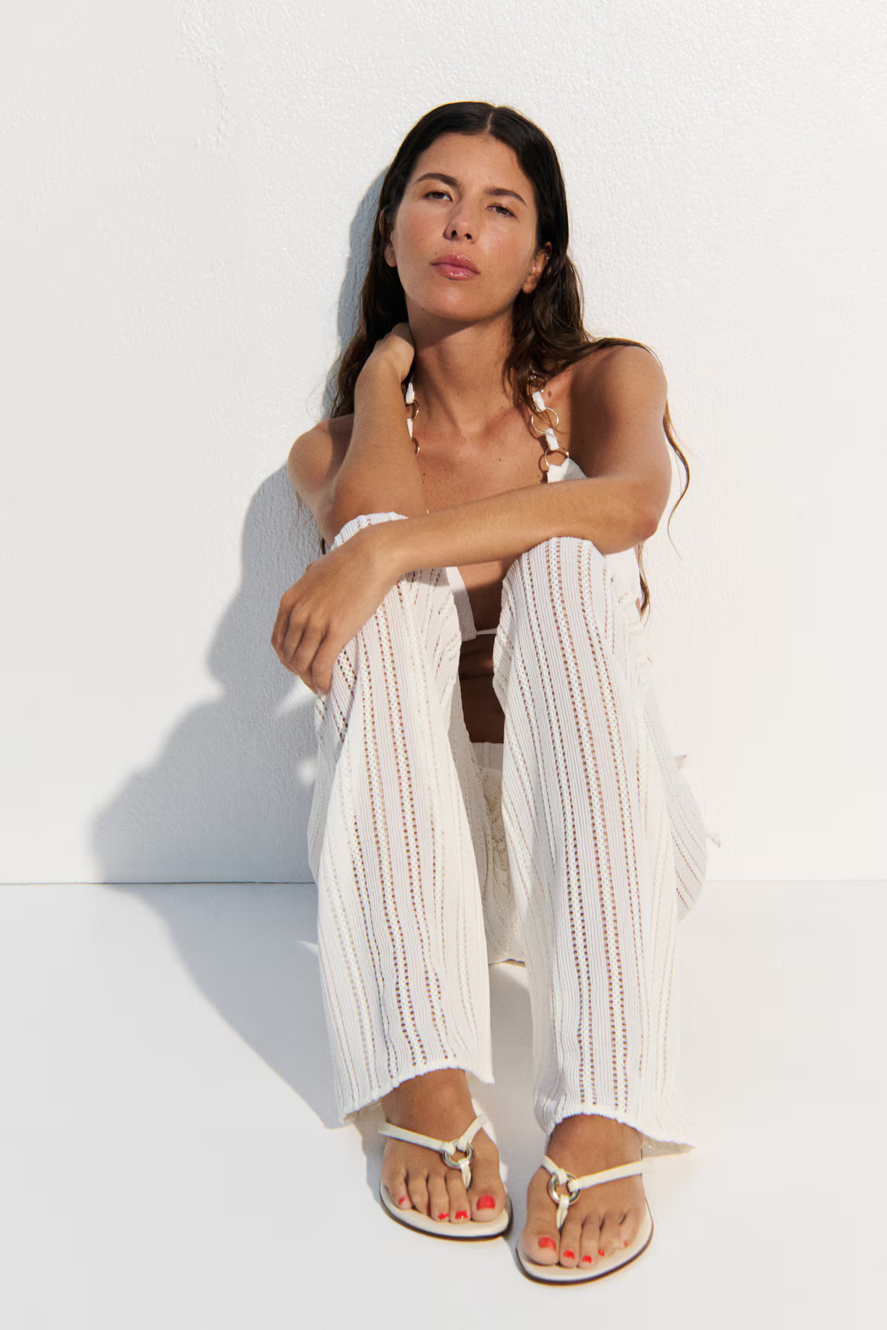 Ring-detail flip-flops | H&M (UK, MY, IN, SG, PH, TW, HK)