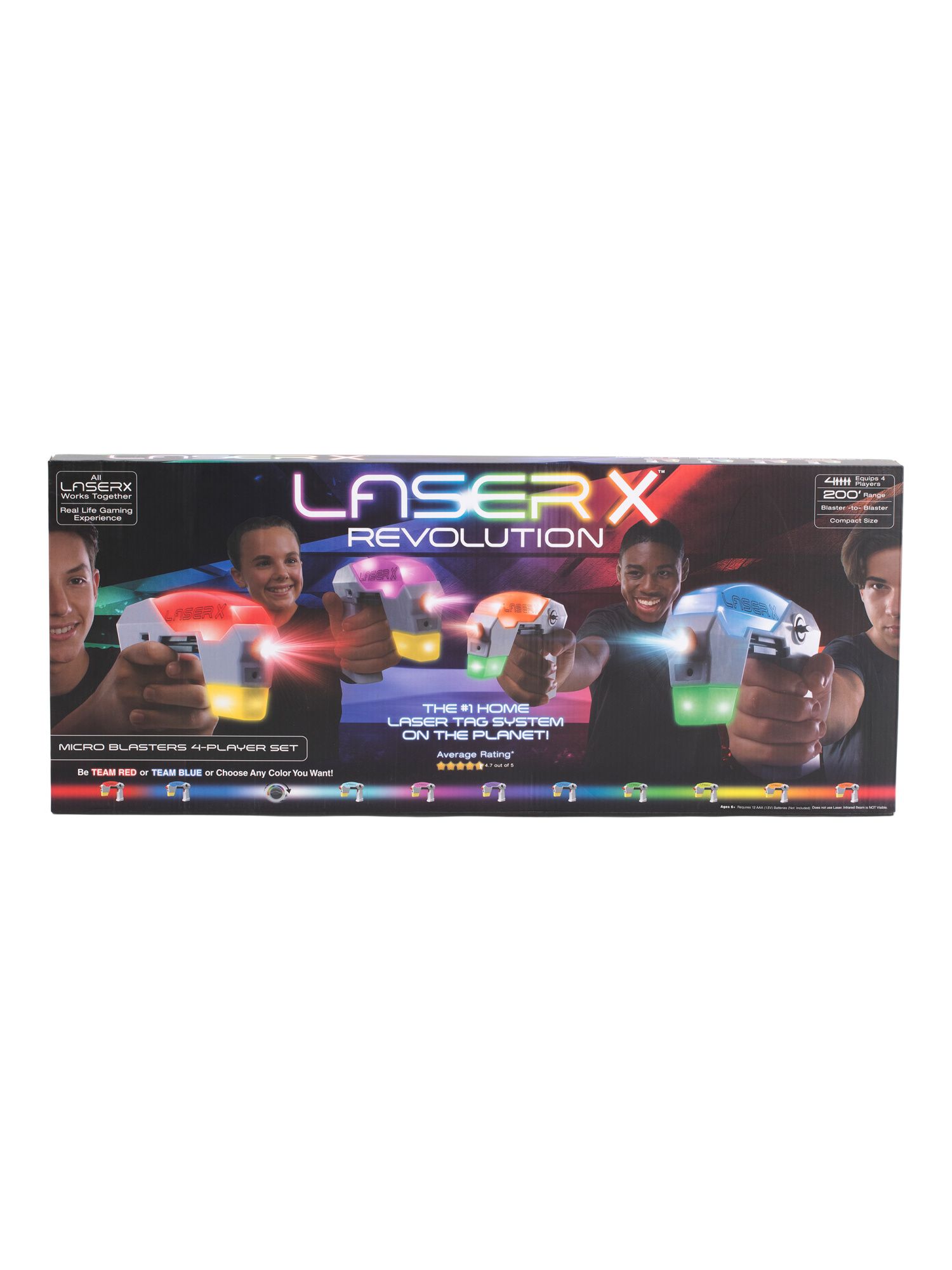 4 Player Laser X Micro Revolution Set | TJ Maxx
