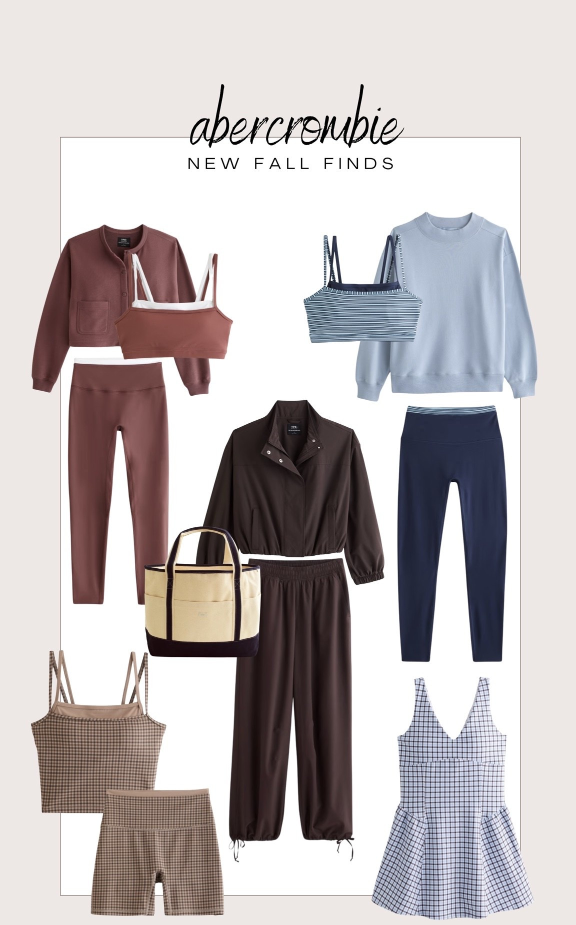 It is almost FALL and I am in full swing of finding the best fall activewear! Linking my top picks from @abercrombie newest drop.

Wearing a size small in tops and XS in bottoms.

#abercrombiepartner