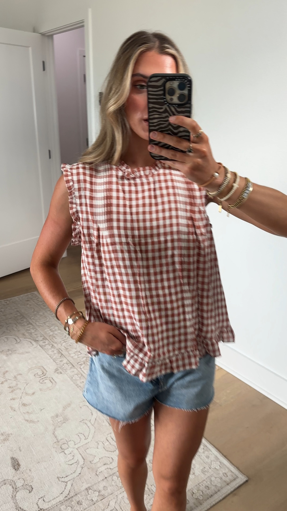 Amazon size small Xiaoxuemeng Womens Sleeveless Plaid Top Retro Back Button Down Shirt Casual Summer Vest Blouse

#LTKootd #LTKWorkwear #LTKSaleAlert