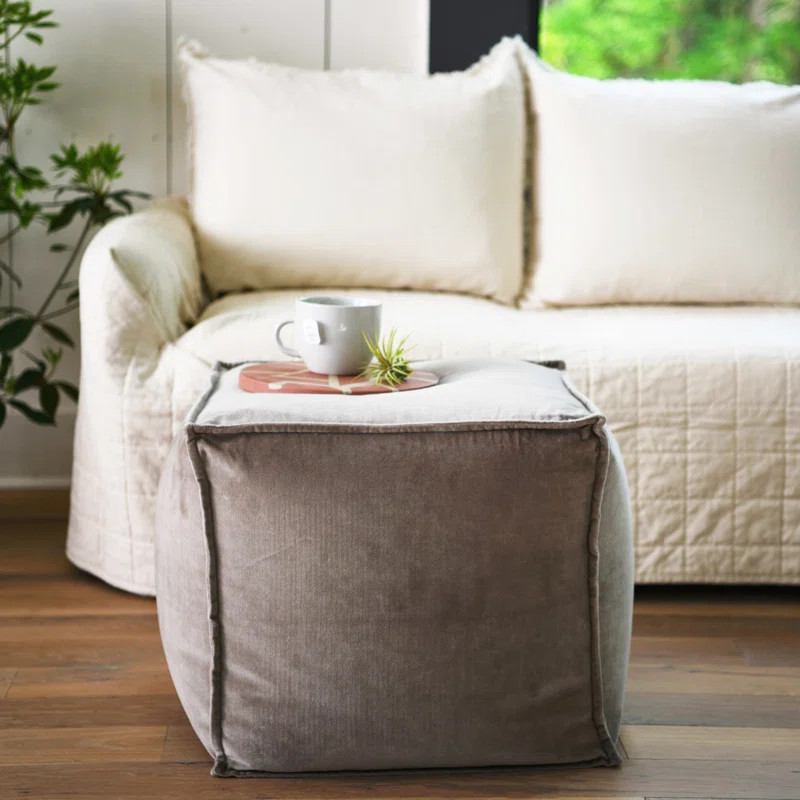 Belize Upholstered Pouf | Wayfair North America