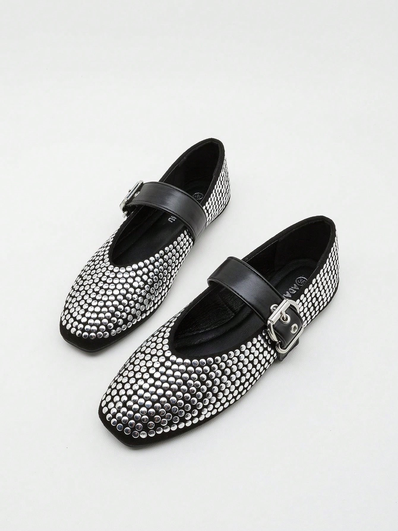 New Ladies' High-End Fashionable Comfortable Sequin Embellished Flat Shoes, Cute For Daily Wear, ... | SHEIN