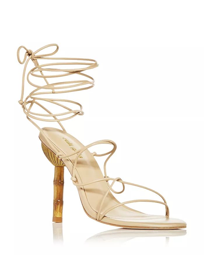 Women's Soleil Lace Up High Heel Sandals | Bloomingdale's (US)