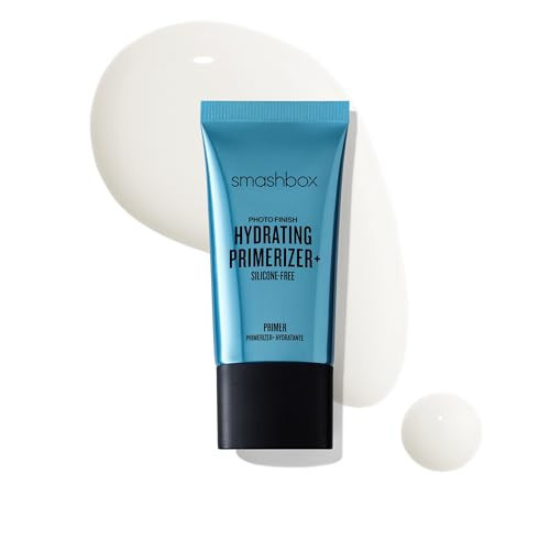 Smashbox Photo Finish Hydrating Primerizer | Triple Hyaluronic Acid and Niacinamide Makeup Primer for 72-Hour Hydration | Lightweight Silicone-Free Makeup Base for Dry Skin, Travel Size, 0.33 Fl Oz | Amazon (US)