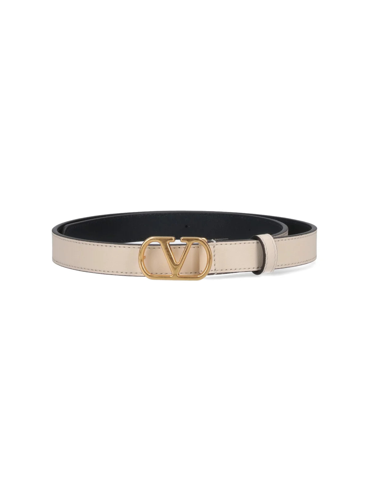 Valentino VLogo Signature Buckled Belt | Cettire Global