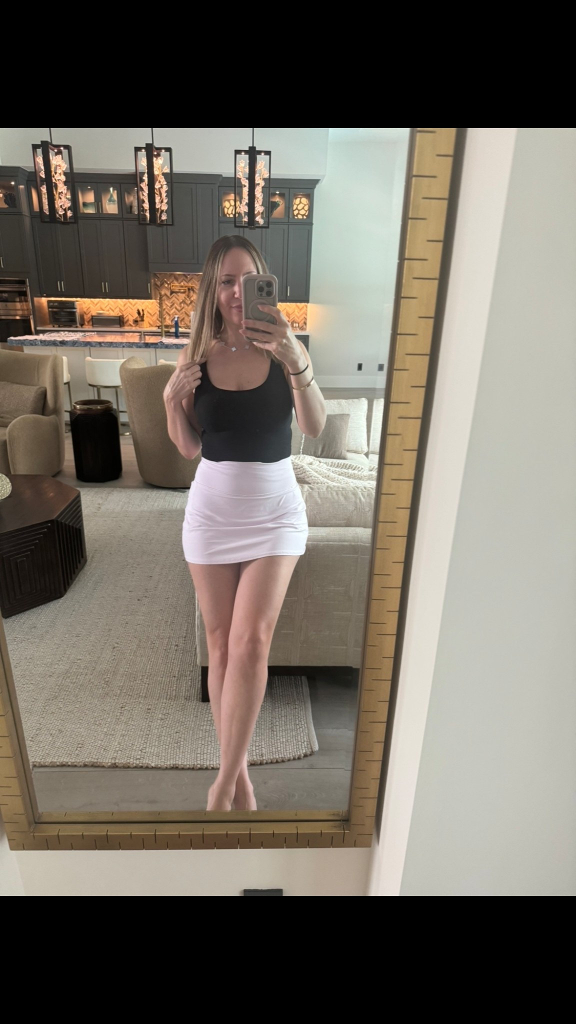 Favorite summer outfit - lululemon align skirt and skims tank top 

#skims #lululemon #summmer #miniskirt #alignskirt #ootd #summerfit #tallgirlfriendly 

#LTKgrwm #LTKTall #LTKootd